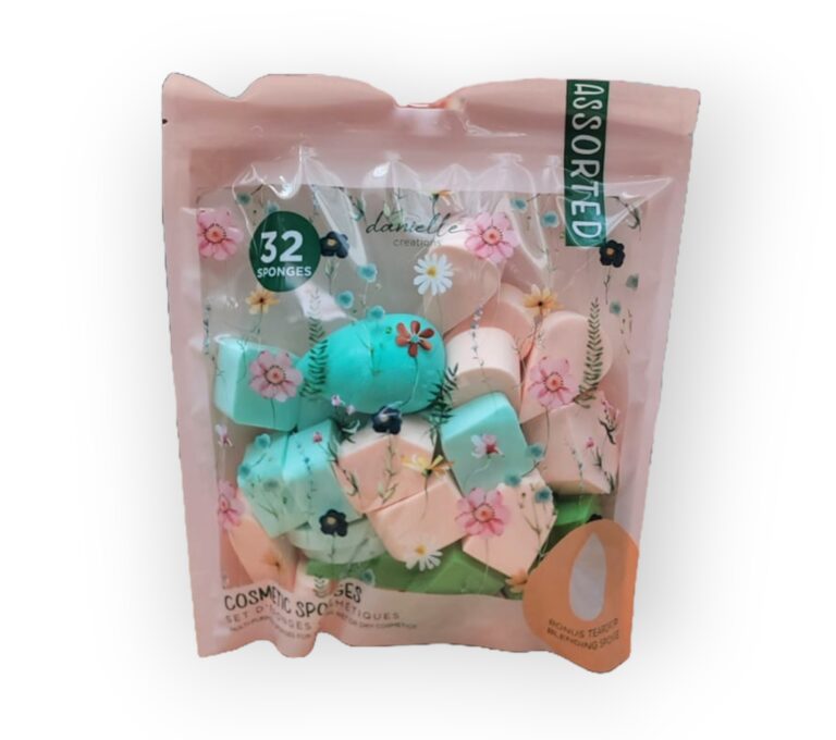 Danielle Creations – Assorted Cosmetic 32 Sponges