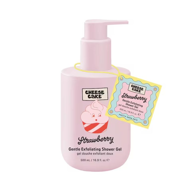 Cheese Cake Strawberry Gentle Exfoliating Shower Gel