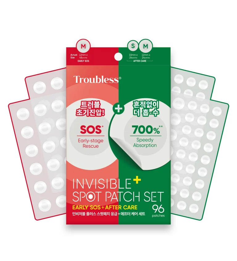Troubless – Invisible Plus Spot Patch Set Early SOS + After Care 96